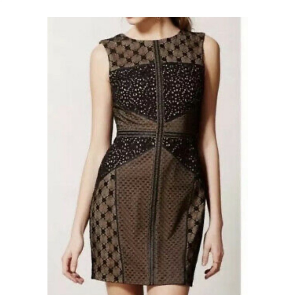Anthro- Heartloom sheath dress